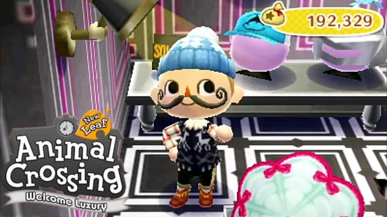 Animal Crossing Welcome Luxury 3DS Day 65: Living Luxuriously - YouTube