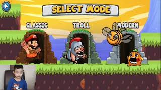 Mario Bros  SUPER JUNGLE WORLD | Mike juega screenshot 1