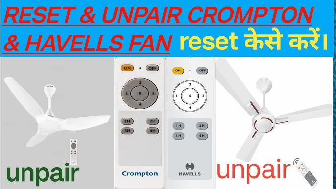 Crompton Fan Remote Reset: Quick and Easy Guide