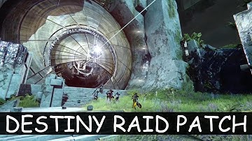 Destiny Raid Patch Incoming