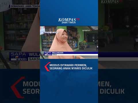 Modus Ditawari Permen,