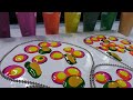 Chain Pulling Fluid Art with Acrylics - 3D Flower Flow Art / Pour Painting / Acrylic Pouring !