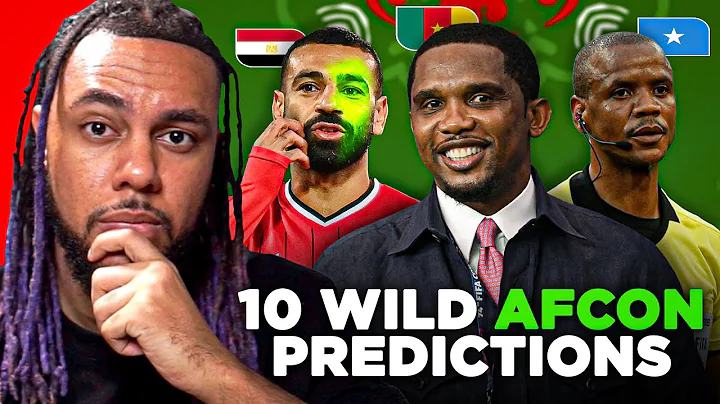 10 WILD PREDICTIONS FOR AFCON 2025 🤣 ft. Eto'o, Salah + Referees
