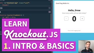 Learn Knockout.js - Part 1: Intro and Basics screenshot 3
