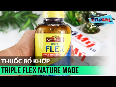 Hỗ trợ điều trị khớp - Triple Flex Nature Made - Đồ Mỹ .vn