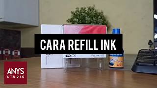 How to Refill COLOP ink