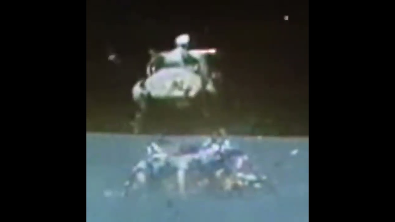 First televised lunar liftoff.⠀
