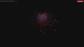 100 Double Pendulums — When Tiny Differences Create Chaos