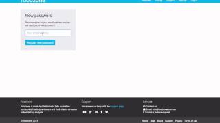 Settings page - Foodzone Demo