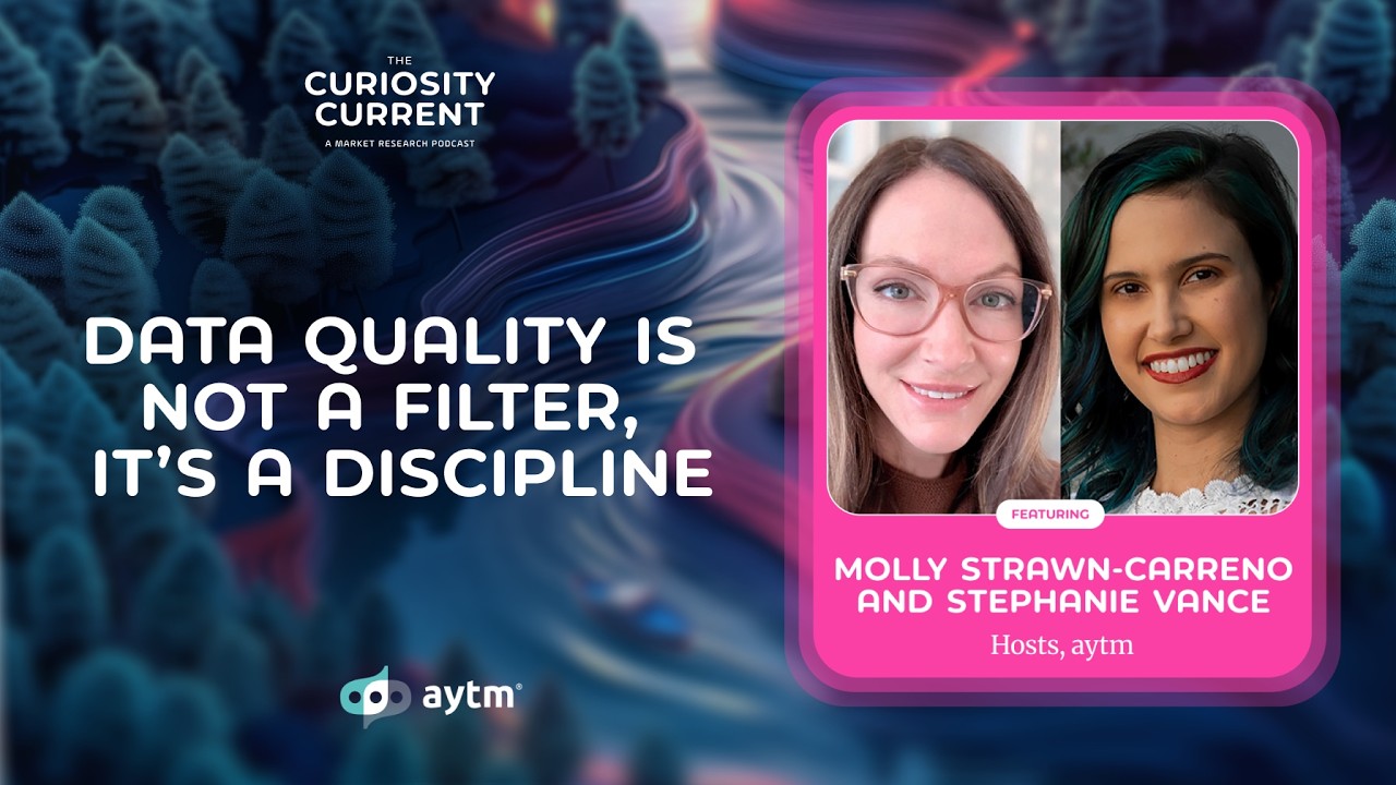 Data quality is not a filter, it's a discipline 