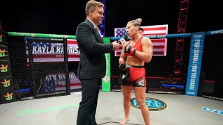 Kayla Harrison Goes Off On All Her Doubters | Post Fight Interview