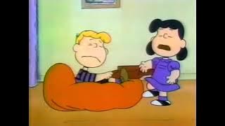 Cheerios Peanuts Cereal Commercial (1985) - Free Snoopy Body Stickers (with Lucy and Schroeder)