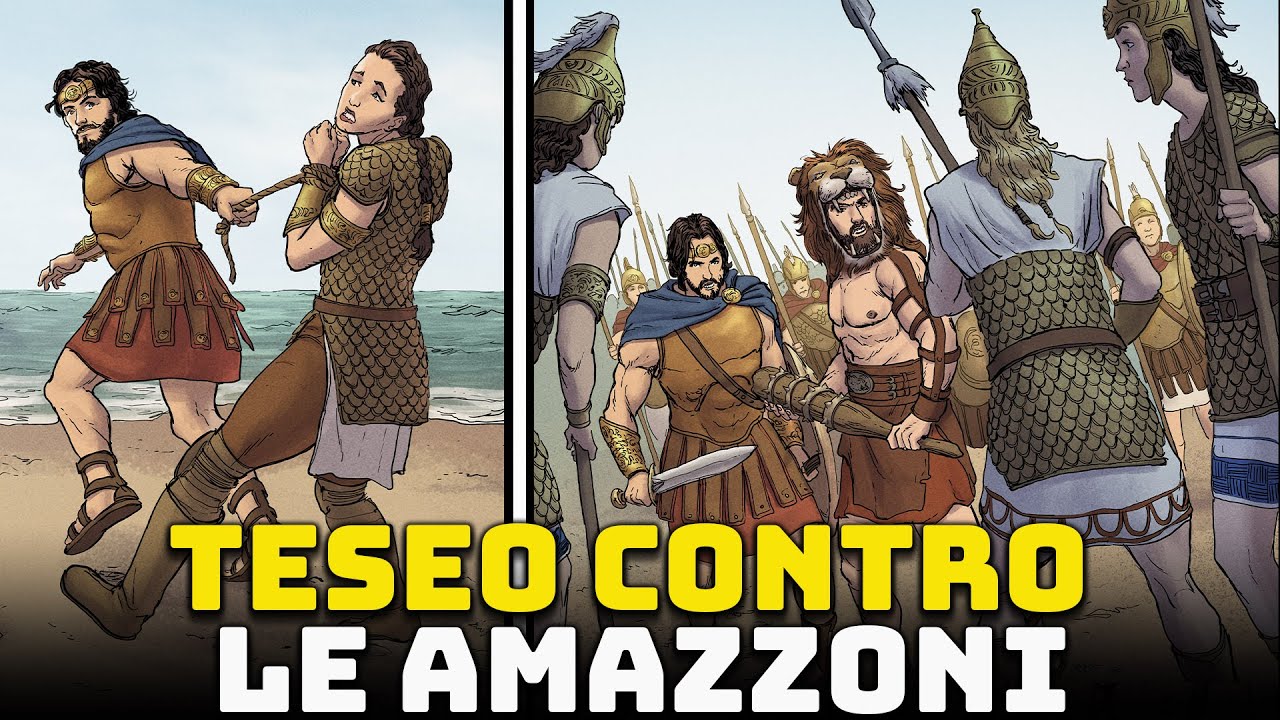 Teseo Contro le Amazzoni - Le Avventure del Re Teseo - Ep 1- Mitologia