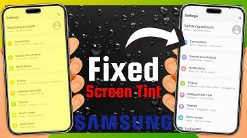Fix Yellow Screen Tint Problem On Samsung Phone 2025 (Full Guide)