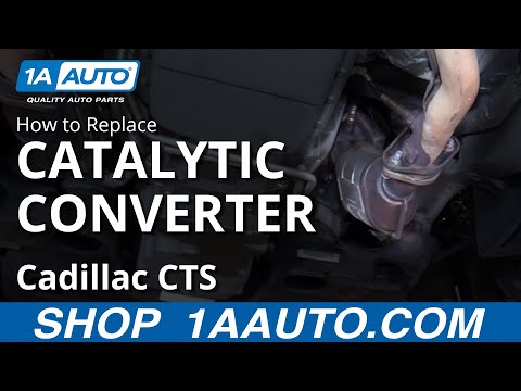 How to Replace Install Passenger side Catalytic Converter 06 Cadillac CTS