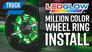 Installation | LEDGlow Million Color Wheel Ring Lights for Trucks
