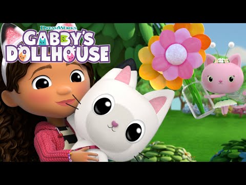 Help Gabby Make a Sweet Smelling Bouquet! π | GABBY'S DOLLHOUSE