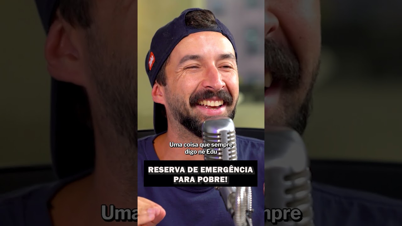 Reserva de emergência para POBRE é obrigatório! Educação Financeira para o seu dinheiro ser FELIZ!