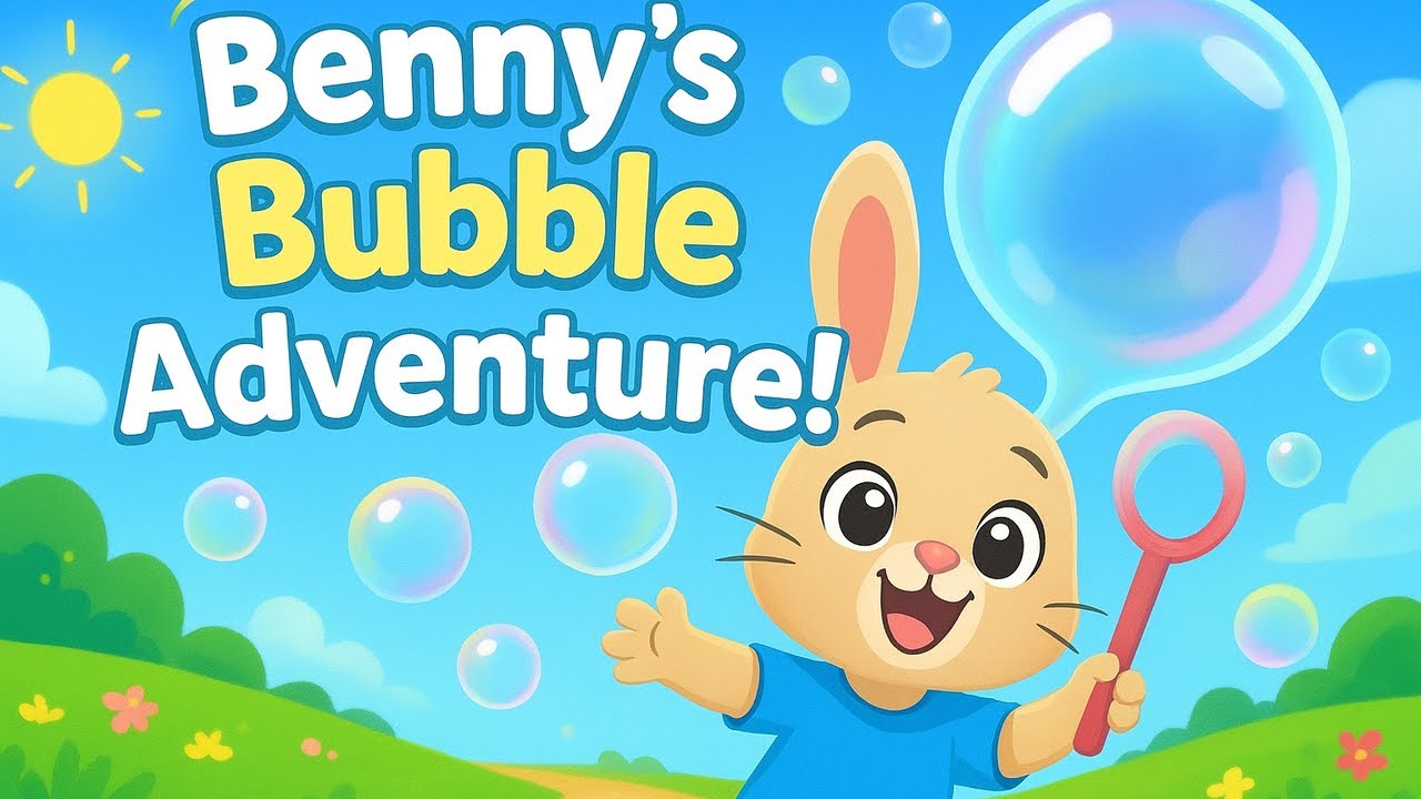 Benny’s Bubble Adventure! 🫧✨ | Fun Kids Story About Friendship and Curiosity