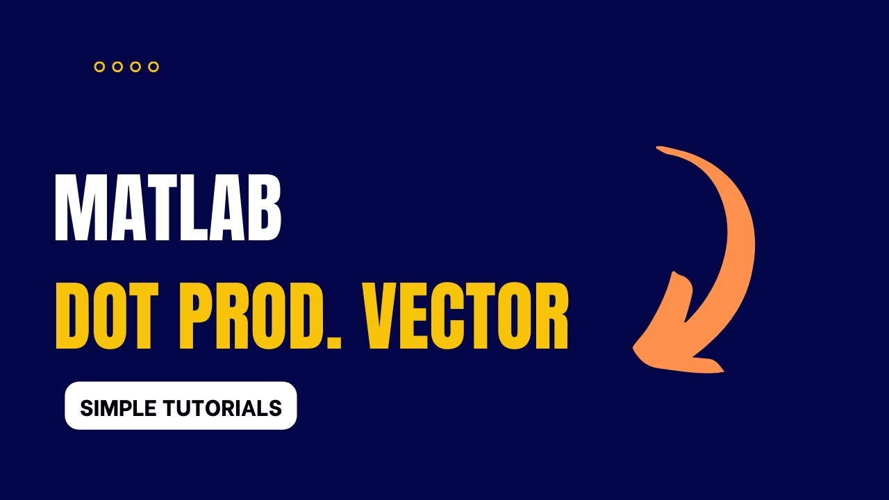 Matlab | Dot Product Vector - YouTube