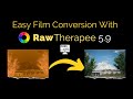 Converting your dslr film scans with rawtherapee 59