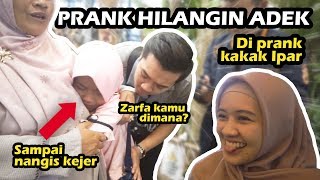 PRANK ADEK HILANG DI GONDOL JIN! NANGIS! Meira Kaka Ipar JAHIL! :p