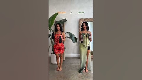 Orange Or Green?