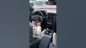 Using Google Assistant in Your 2023 Volvo! #Volvo #Google