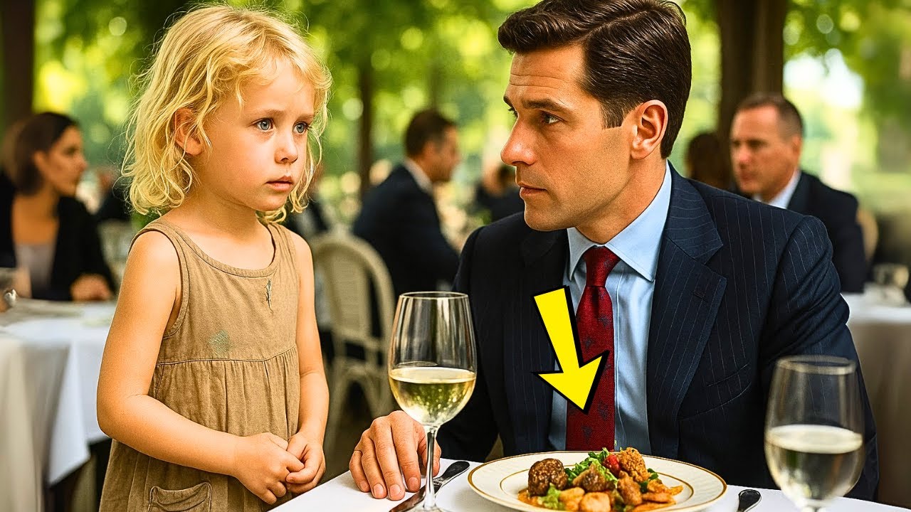 „DARF ICH MIT DIR ESSEN, PAPA“ DIE FRAGE DES MÄDCHENS LIEß DEN MILLIONÄR AUGENBLICKLICH ERSTARREN!