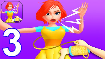 Unknit Everything - Gameplay Walkthrough Part 3 New Update New Levels (Android, iOS)