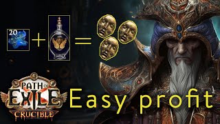 PoE 3.21 - How to make profit crafting flasks