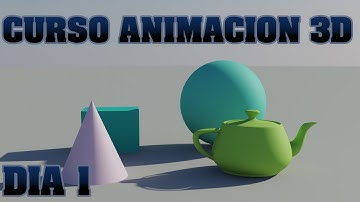 Día 1 / Curso básico de animación 3D / Familiarizándonos con el programa (3D Max)