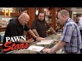 Pawn stars star wars signed script  history