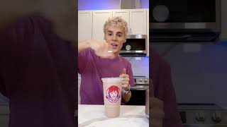 3 ingredient leaked recipe for wendy's frosty #shorts