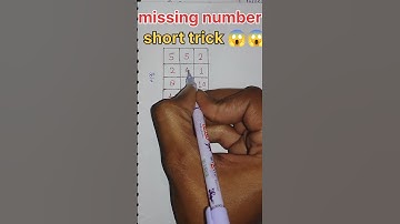 Missing number short trick 🔥😱😱#viralvideo #trending #shortsfeed #shorts #subscribe #reasoning
