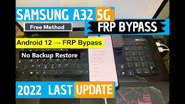New Solution 2022 Samsung A32 Frp Bypass/Google Account Unlock Android 12/11 | Samsung A32 Frp Lock