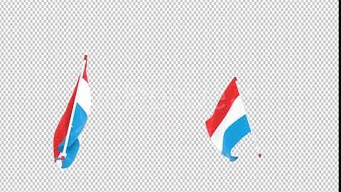 Flag Transition - Luxembourg | Motion Graphics - Envato elements