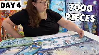 I Have 10 Days to Finish This Giant Puzzle | Day 4