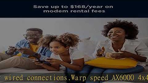 Motorola MG8725 WiFi 6 Router + Multi-Gig Cable Modem | 2-in-1 Device | Approved for Comcast Xfinit