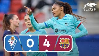 Resumen del SD Eibar vs FC Barcelona Jornada 28 | Liga F