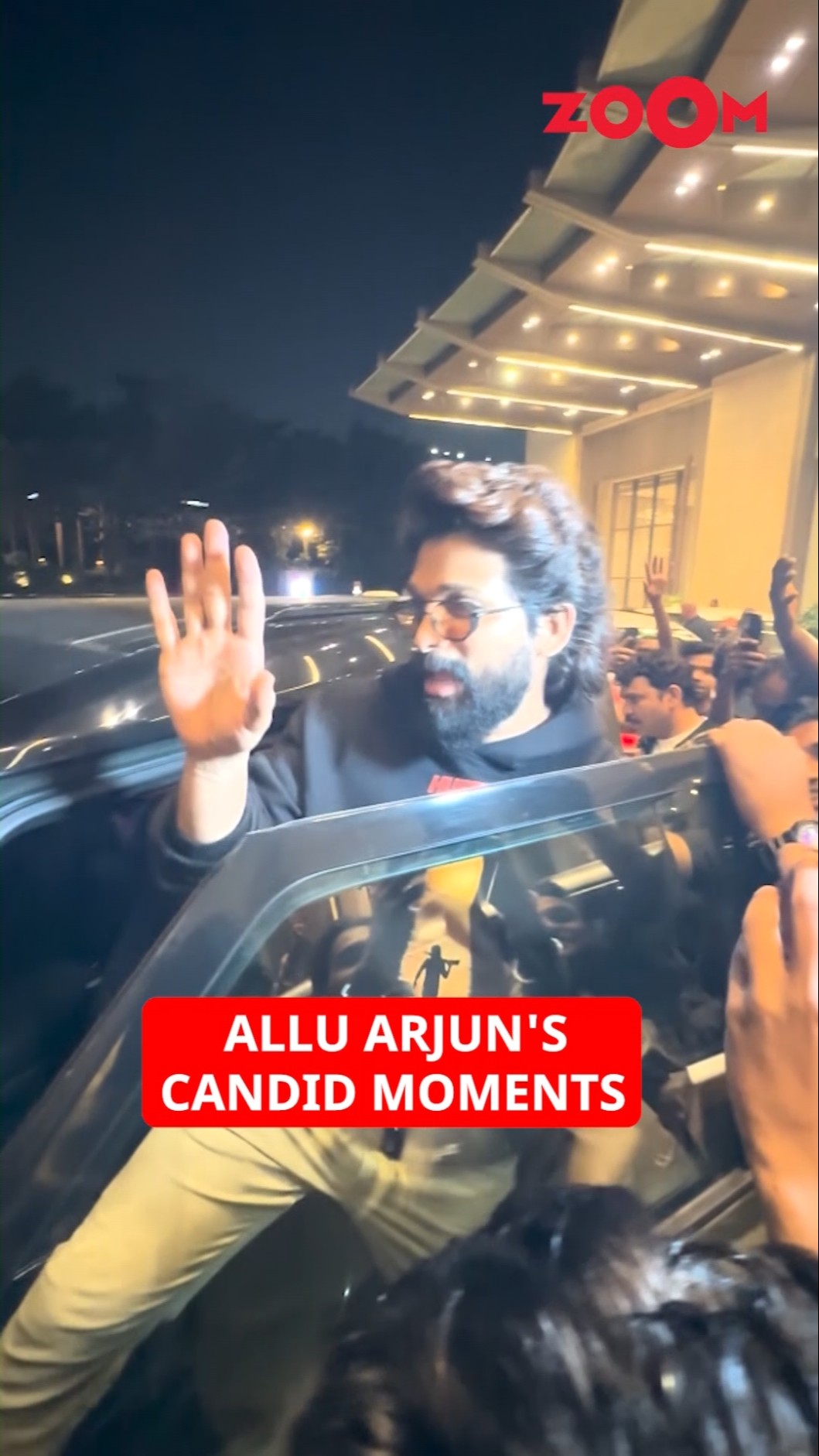 Allu Arjun's UNSEEN CANDID moments that will melt your heart! #alluarjun #shorts