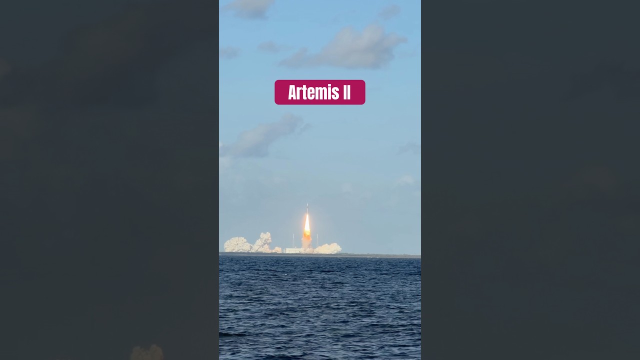 Artemis II Launch!! 🚀