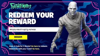 REDEEM SKIN CODE for ALL FORTNITE PLAYERS!