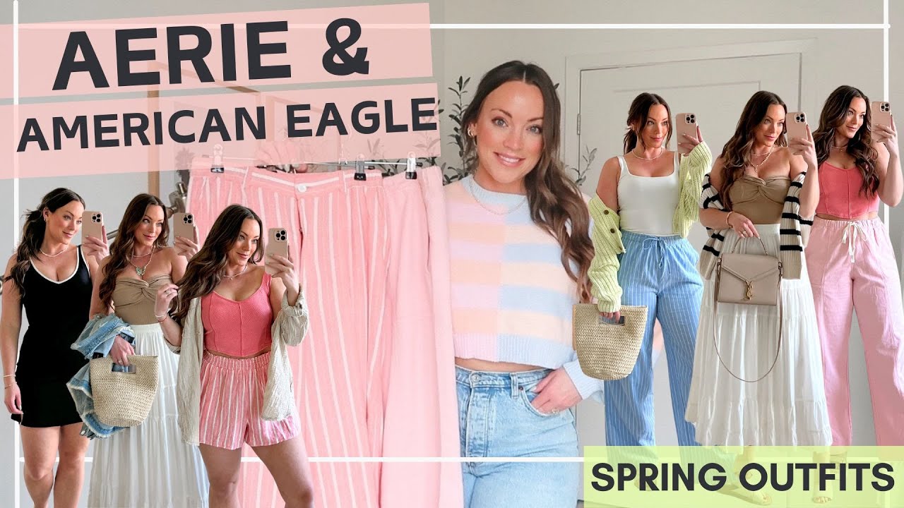 Aerie Spring Try On Haul - Everyday Chiffon