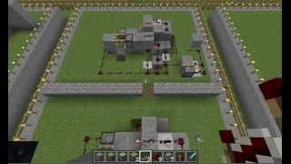 Sand/Gravel piston elevator Minecraft
