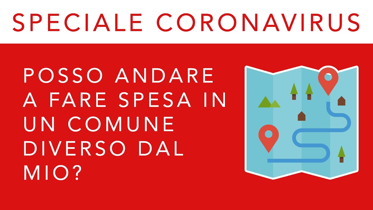 POSSO ANDARE A FARE SPESA IN UN COMUNE DIVERSO DAL MIO?