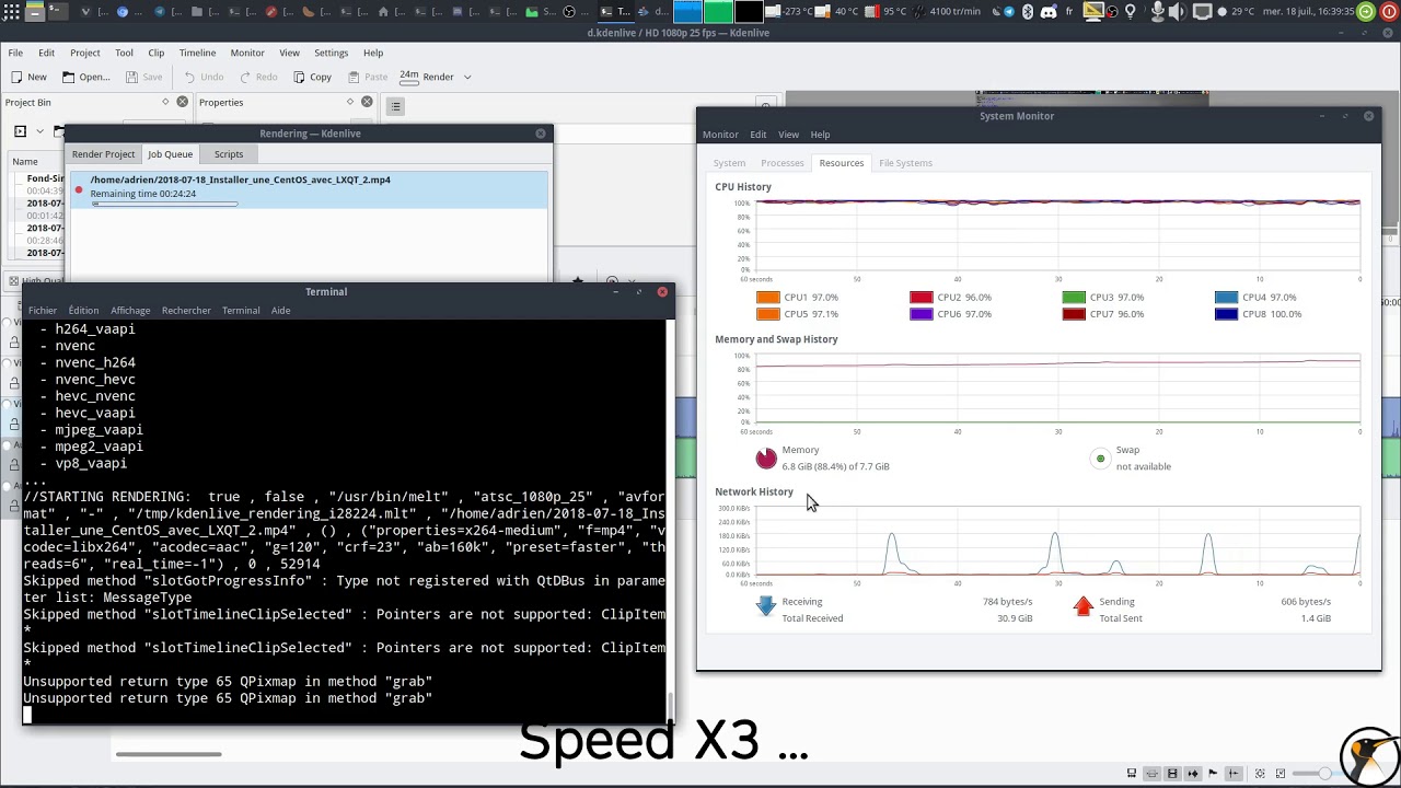 Bug 396637 - kdenlive : memory leak when render a video - YouTube