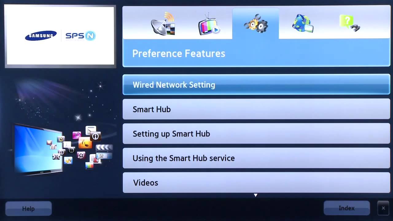 Samsung HDTV (UND6003) - E-Manual - YouTube