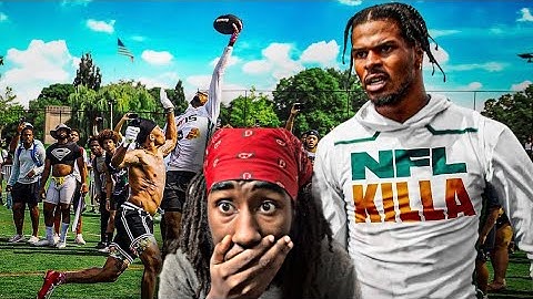 He EXPOSED 2 NFL Players w/ ONE HAND! ($10,000 Baltimore 1on1’s) l REACTION I