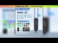 New Arrival New CarlinKit Mini 5 SE Wireless Carplay Adapter For iPhone 5Ghz WiFi BT Fast Stable Co